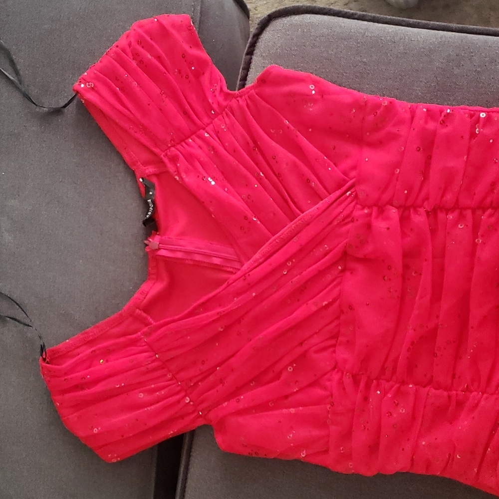 Prom/homecoming dress red